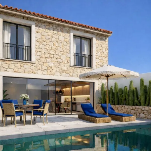 Development of 3 townhouses for sale in Pòrtol, near Palma, Mallorca — photo 1