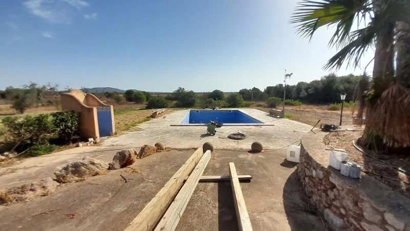 Charming ground-floor finca with pool. Heating and plot near Es Llombards - Santanyi-F 95 — photo 8
