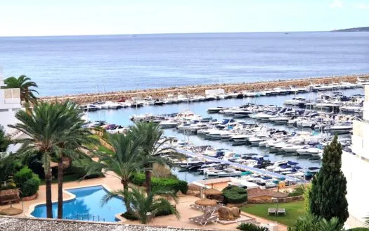 Fabulous 2 bedroom apartment with great sea views in Puerto Portals – For Sale — photo 1