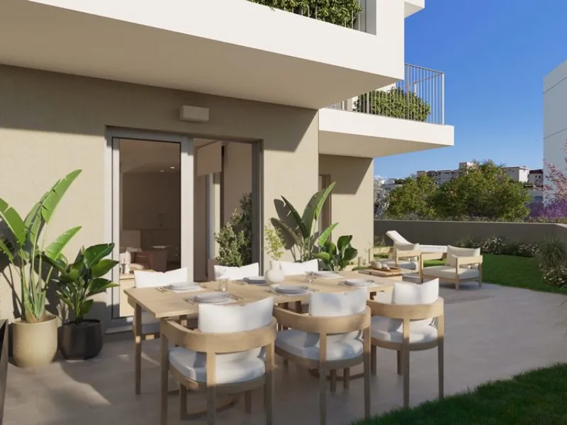 Modern ground-floor apartment with garden in a newly built development in Palmanova, including underground parking space and storage room - Palmanova - 3 Bedrooms, 82 m² — photo 3