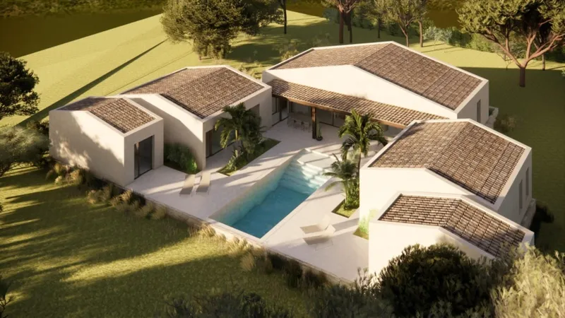 Finca Plot with a Construction Project in Sa Cabaneta — photo 3
