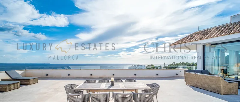 Unique penthouse in Illetas with huge terraces and panoramic sea views — photo 3