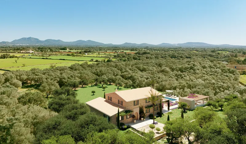 Plot with a fantastic new construction project in a magnificent private location, in Son Mesquida, Felanitx — photo 9