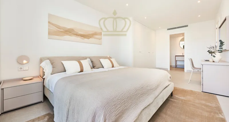 Penthouse with rooftop terrace and sea views near Es Trenc beach — photo 10