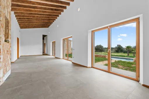 Campos: New-build finca with natural stone facade and pool in a quiet location between Campos and Es Trenc — photo 6