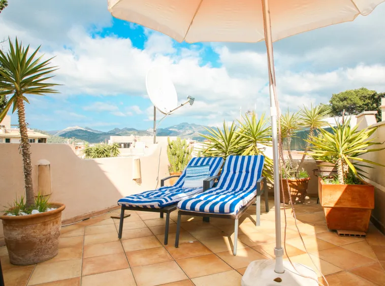Ref. 2420A – Port d'Andratx – Small apartment with roof terrace — photo 3
