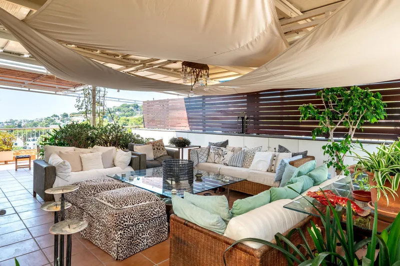 Ático en venta en Cala Nova, Palma con vistas panorámicas al mar y amplia terraza — photo 6