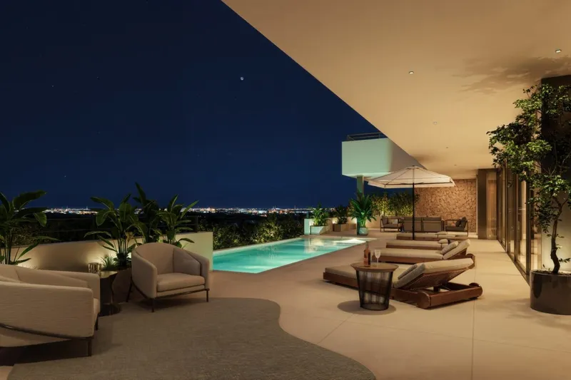 Contemporary four-bedroom villa with panoramic vistas in Sa Font Seca — photo 9