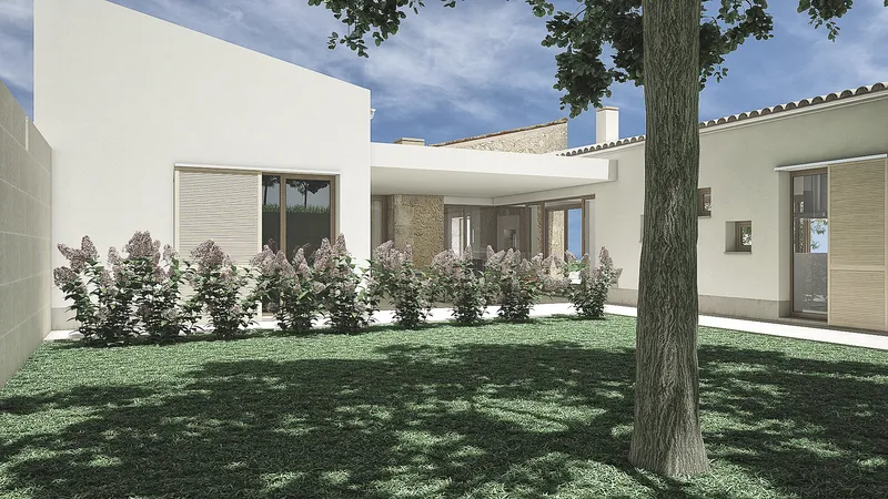 V672 – Beautiful under construction finca with unique views of the landscape in Manacor — photo 12