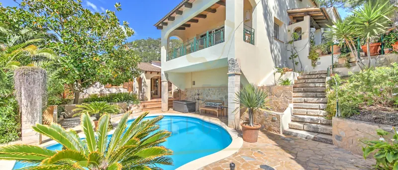 Modern villa in Puerto de Andratx with Mediterranean guest house and sea views — photo 6