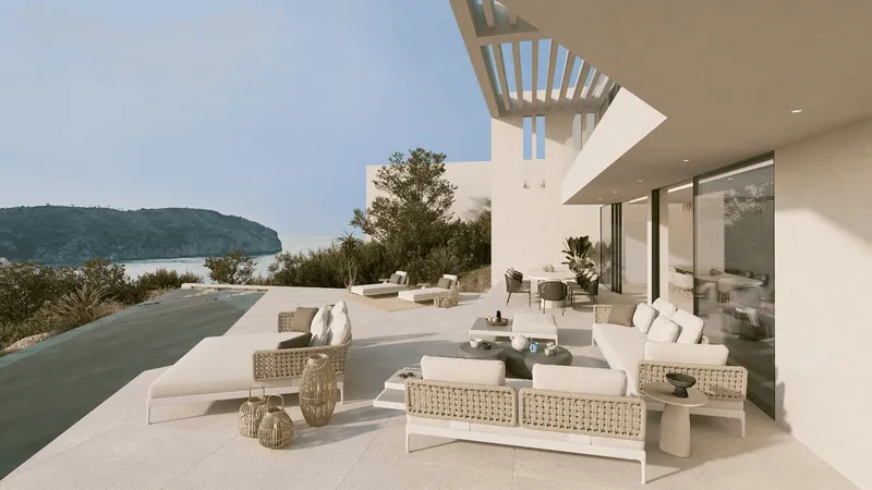 Villa overlooking Camp de Mar bay — photo 11