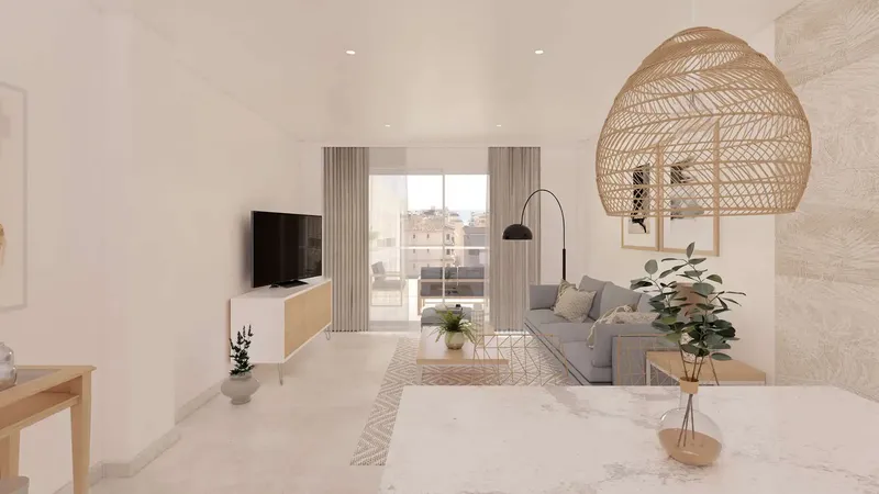 This attractive apartment offers comfortable and modern living in a generous space. It has two bright bedrooms that offer enough space — photo 4