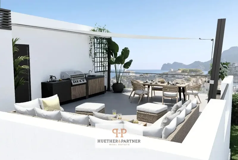 A townhouse in Cala d'Or with views of the marina combines modern design, high-quality finishes, and spacious areas — photo 3