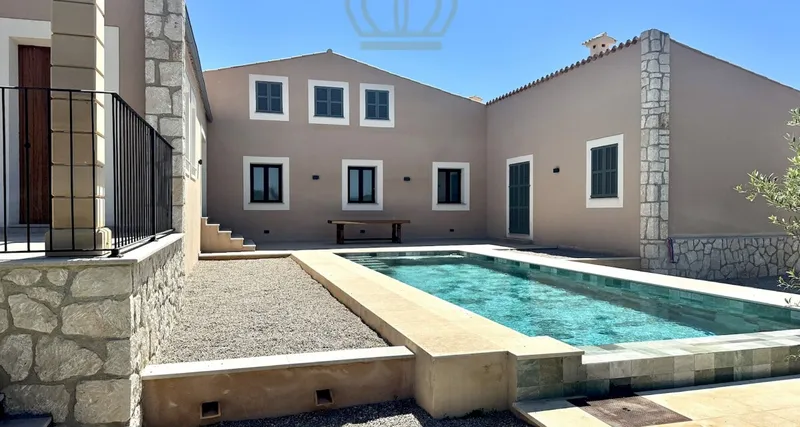 Beautiful new build finca near Santa Eugenia with large fertile garden and views of... — photo 12