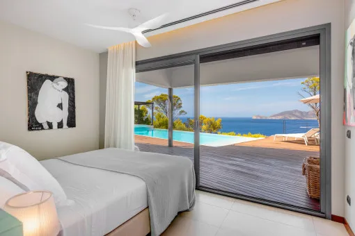 Puerto Andratx, luxury villa with spectacular sea view and privacy in La Mola, Port Andratx – for temporary rent — photo 10