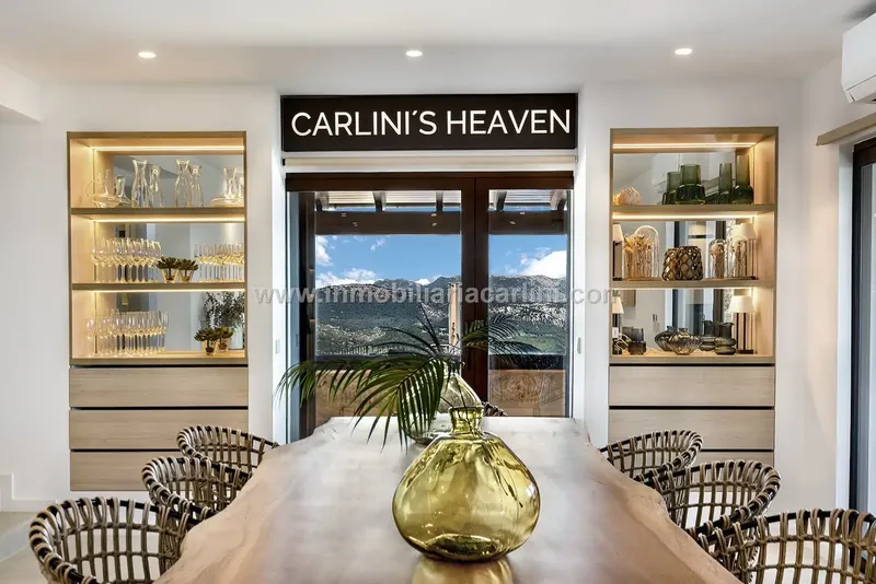 Villa Carlini, holiday rental, in the mountains of Esportals with the best views of Mallorca. (price is daily) — photo 3