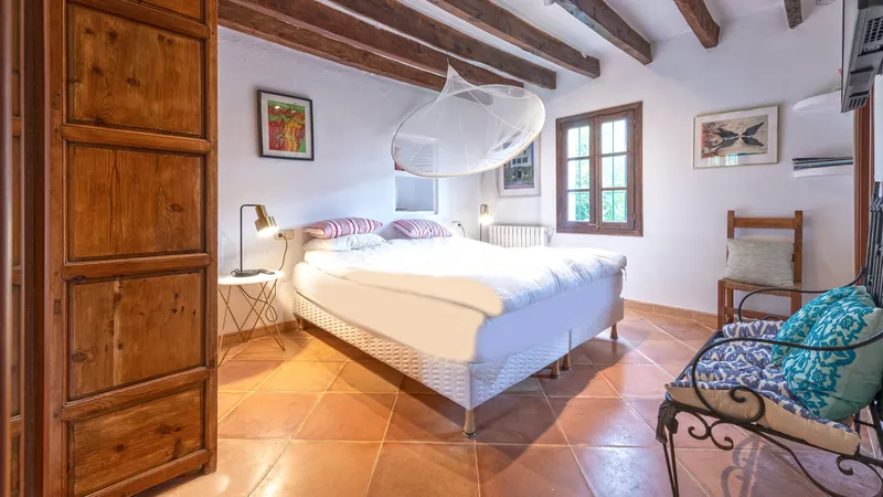 Finca with three guest houses with large pool landscape in Cala San Vicente — photo 12