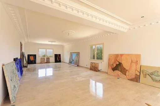 Muro, stately finca with unique 360-degree panoramic view on its own mountain in the north of Mallorca near Muro — photo 3