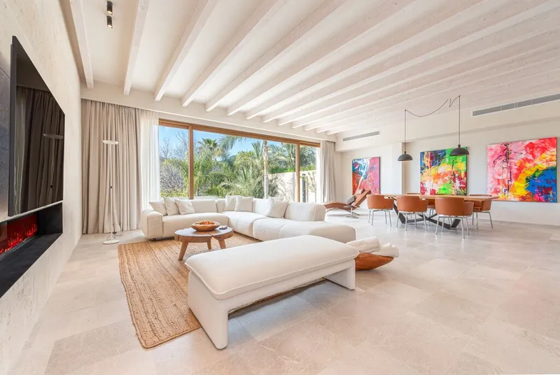 Campanet excellent condition house for sale with sunny terraces and swimming pool — photo 4