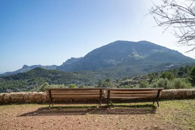 Rustic finca in the heart of the Tramuntana for sale in Escorca with spectacular views towards Pollensa Bay — photo 8