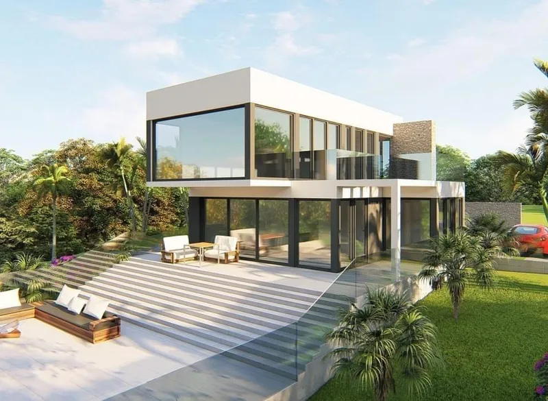 Villa under construction — photo 2