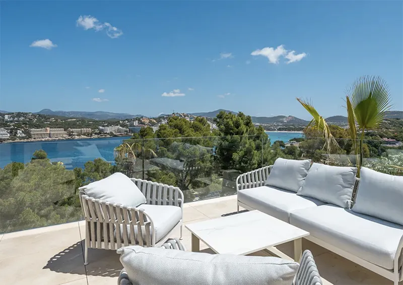 Luxury villa with fantastic panoramic sea views in Santa Ponsa — photo 8