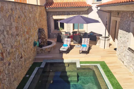 Sa Pobla, beautiful urban chalet on the outskirts of Sa Pobla with high-quality materials and pool — photo 1