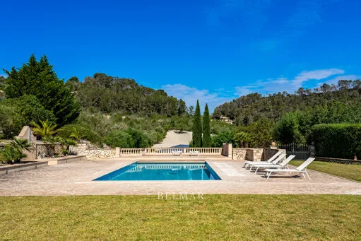 Finca near Sineu with 50 m2 pool, guest apartment and wonderful views! — photo 1