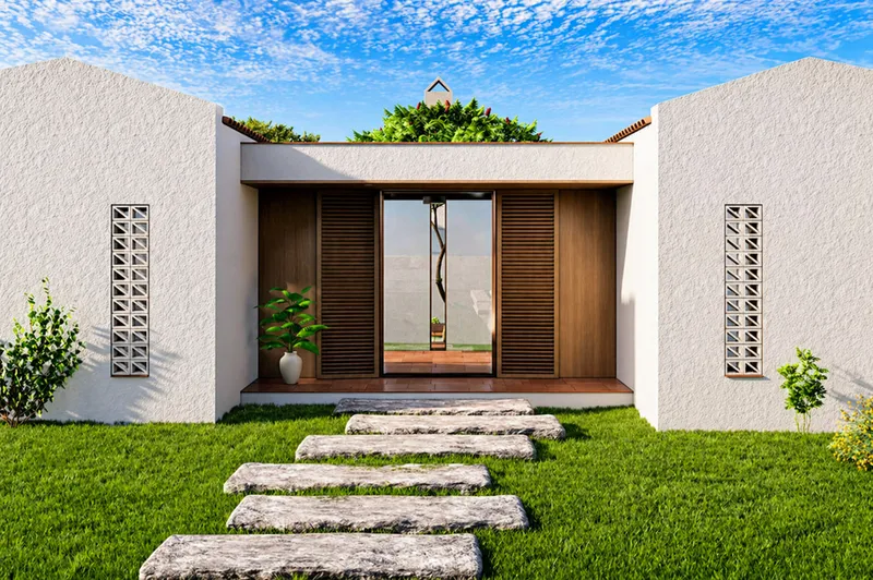 Plot with project to build a finca in Ses Salines Mas — photo 10
