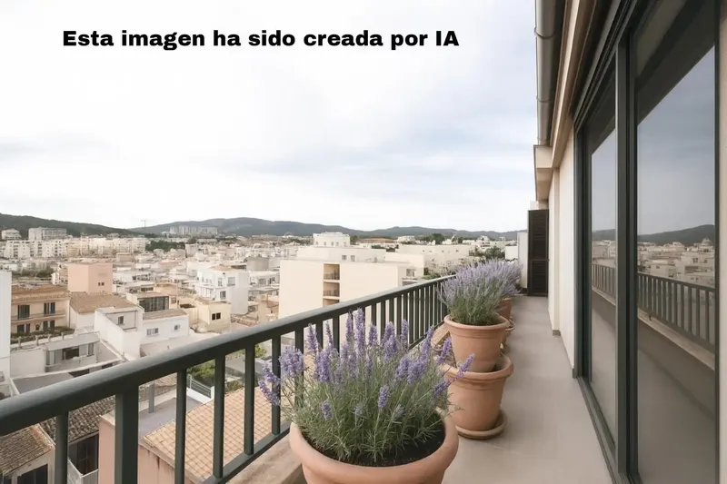 Spacious and bright penthouse with two large terraces in the Son Espanyolet area — photo 2