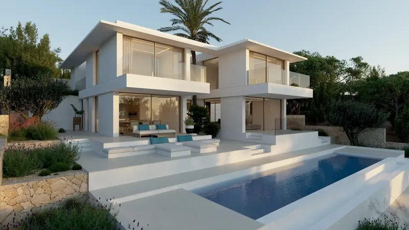 Luxury with vision - your designer villa with sea views in Cala Ratjada — photo 2
