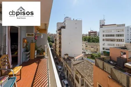 Flat - Palma de Mallorca (El Fortí), Built Surface 100m², 4 Bedrooms, 2 Bathrooms, Lift — photo 1
