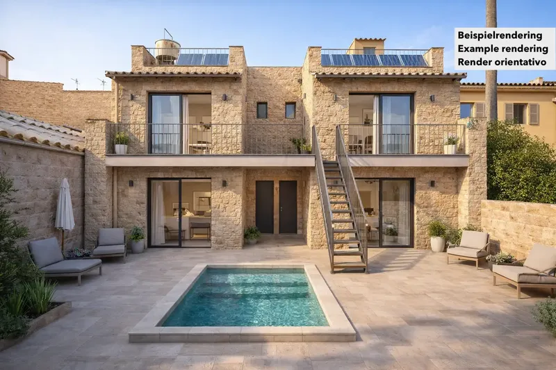 This charming village property in picturesque Santa María del Camí offers an exceptional opportunity for buyers with vision — photo 2