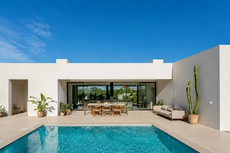 Modern luxury villa with views of the Cala Murada Mas natural park — photo 2