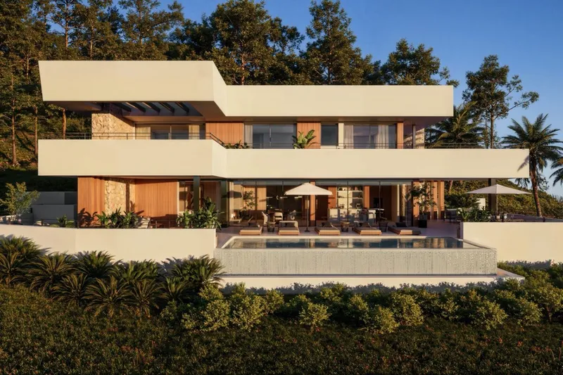Contemporary four-bedroom villa with panoramic vistas in Sa Font Seca — photo 3