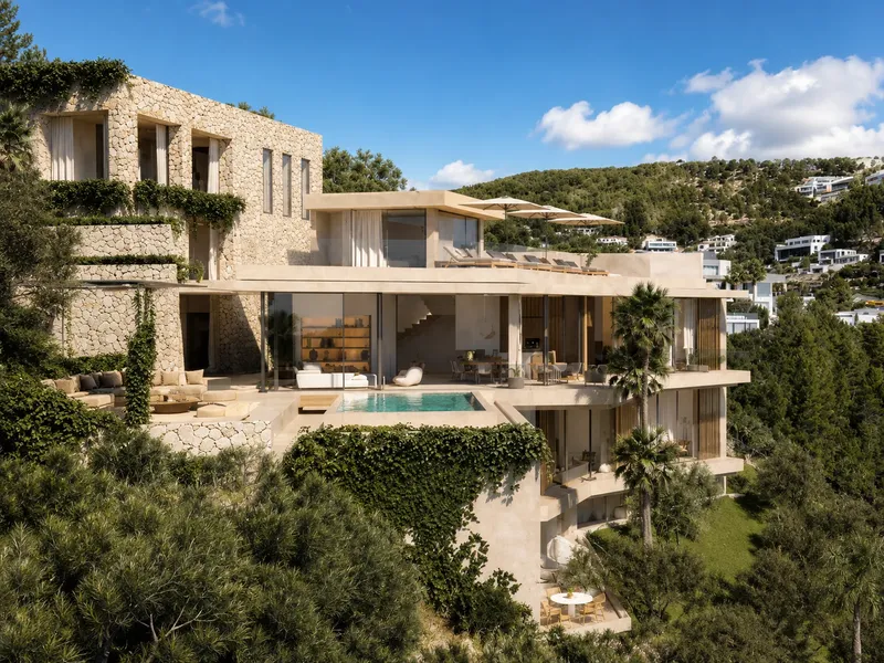 Exclusive Building Plot with Approved Villa Project and Panoramic Bay Views in Son Vida — photo 4