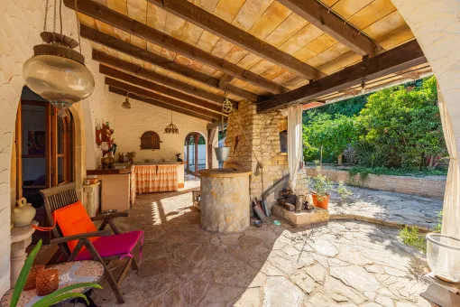 Búger: Rustic country house in Búger with wonderful outdoor area and fantastic views — photo 10
