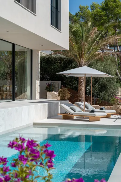 Newly built villa in Mediterranean style with sea view - kitchen and dining area (13018) — photo 5
