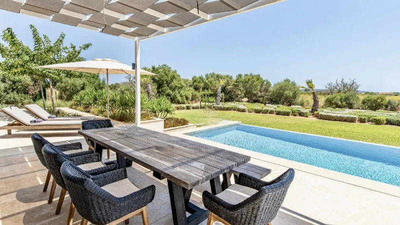 Beautiful newly built furnished finca between Campos and Ses Covetes — photo 9