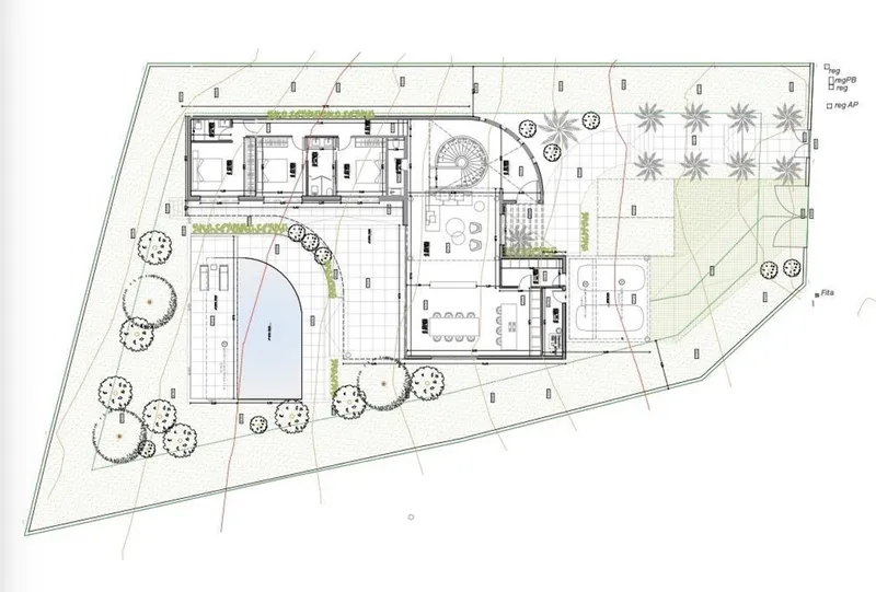 Building Plot with Approved Licence and Contemporary Villa Project in Nova Santa Ponsa — photo 12