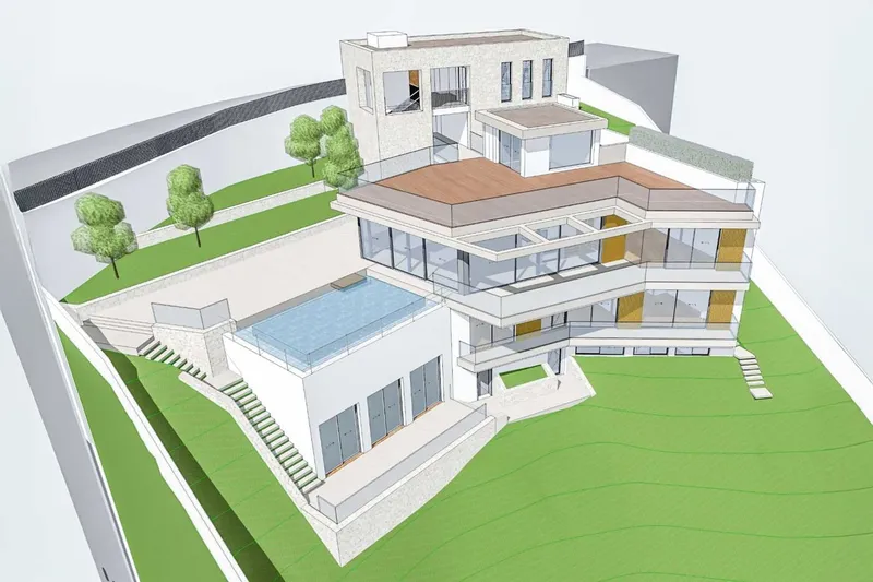 Impressive plot with planning permission and sea views in Son Vida — photo 8
