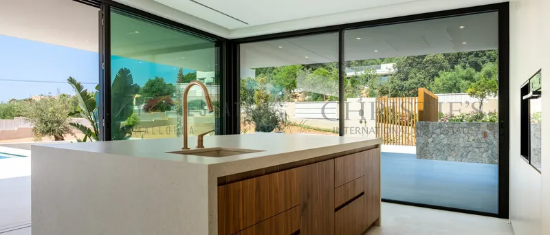 Modern newly built villa in Sa Coma near Bunyola with top features and spectacular views — photo 7