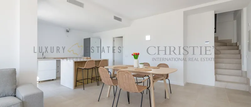 New build villa in Sa Rapita in the south of Mallorca with partial sea views — photo 5