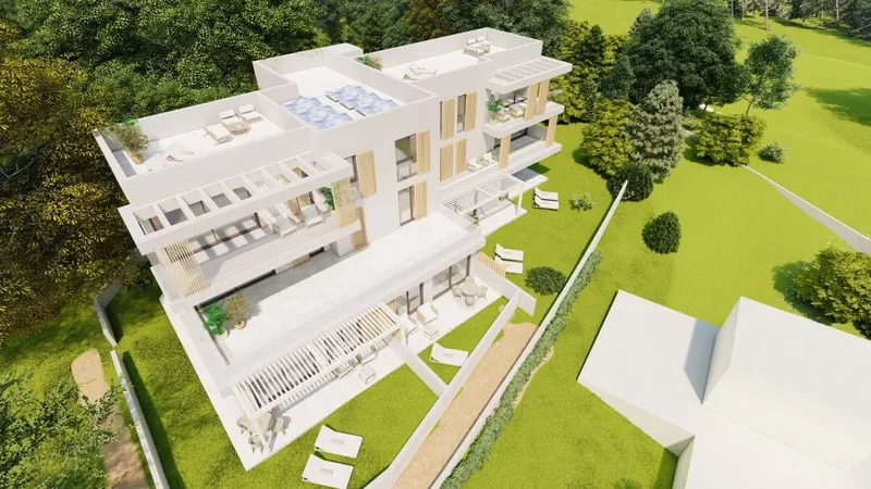 Luxurious and modern newly built apartments with communal pool, parking and storage room — photo 3