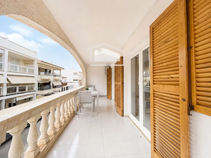 Spacious flat with large terrace and parking in the port area of Colònia de Sant Jordi — photo 1