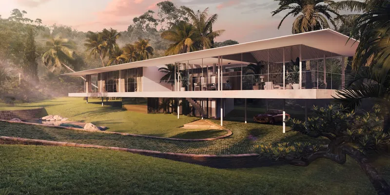 Large plot with approved building project in Son Vida — photo 4