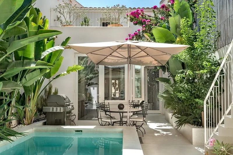 Elegant village house in Campos with patio and pool — photo 1