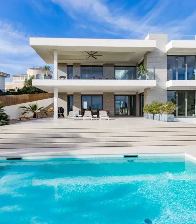 Modern design villa with sea views in Santa Ponsa — photo 1