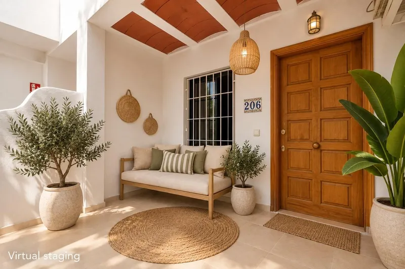 Apartamento en esquina con amplia terraza y vistas al mar en Portinatx — photo 2