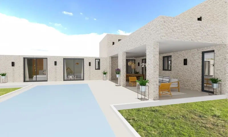 Rustic finca in Porreres with project for the... — photo 4